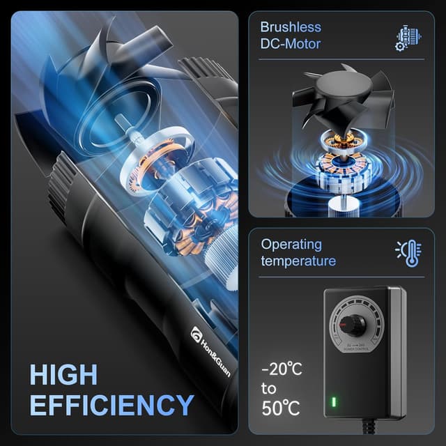 Thumbnail 1 de Hon&Guan Ventilatore 100mm regolabile 🌬