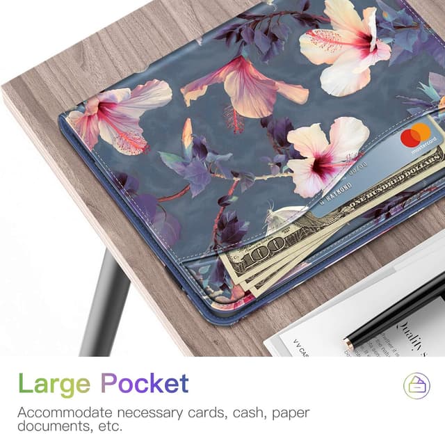 Detalle 2 de FINTIE Case for iPad Air 11-inch (M4 2026 / M3 2025 / M2 2024) – Multi-Angle folio cover with pencil holder & pocket