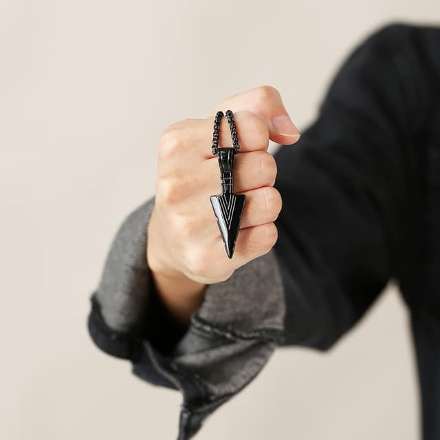 Detalle 2 de TempBeau Viking necklace 60 cm Mjölnir