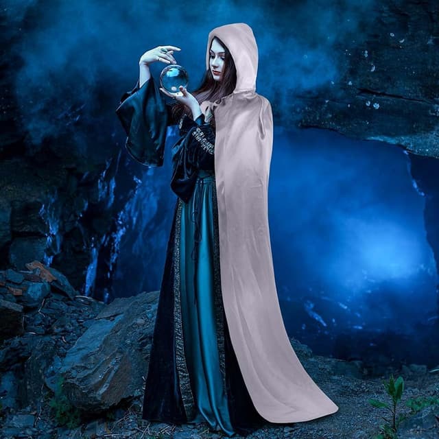 Thumbnail 5 de Aomig Hooded Cape 150cm Long Halloween Cape