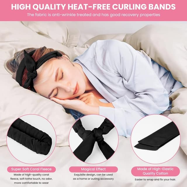 Detalle de BUTBU bigodino per boccoli con fascia