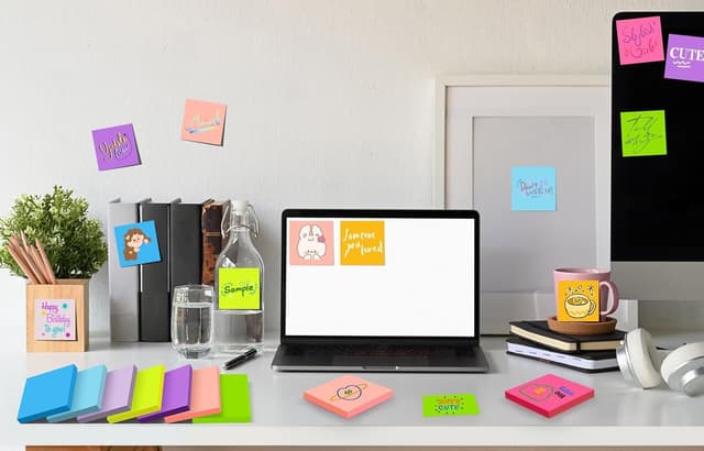 Thumbnail 5 de Post-it Notes 76 x 76 mm, 56 Sheets, Pack of 18