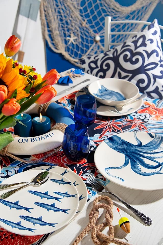 Thumbnail 4 de Excelsa Flore et Faune - Juego de 3 platos de cerámica 🍽