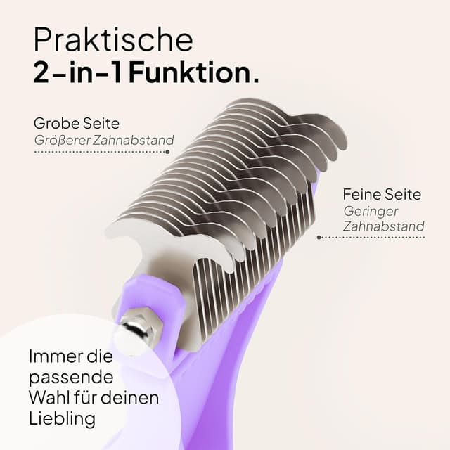 Thumbnail 4 de Pretty Paw Katzen Bürste 95% Haarentfernung 🐾