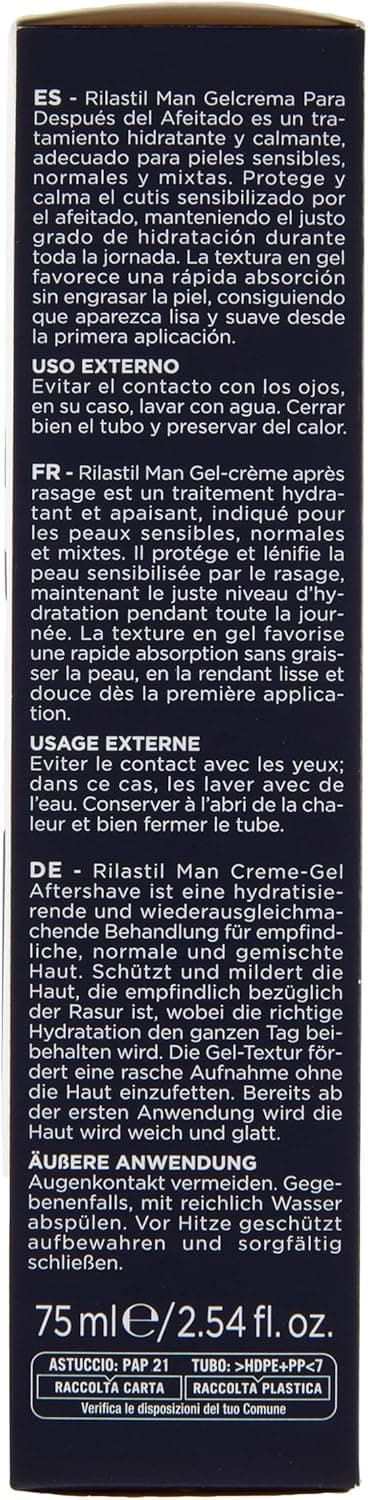 Thumbnail 2 de Rilastil Man Gel Crema Dopobarba Idratante 75 ml