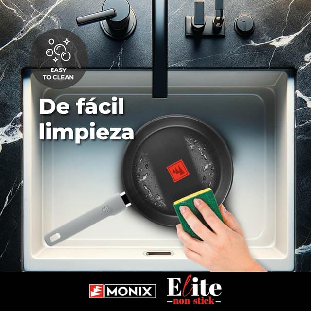Thumbnail 4 de MONIX Elite Non Stick | Set de 3 Sartenes