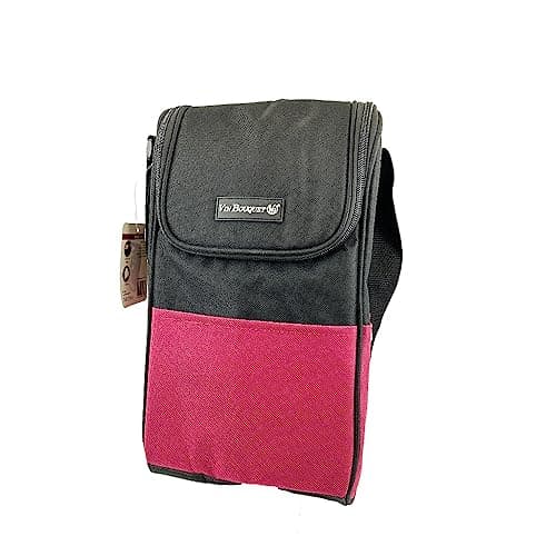 Thumbnail 1 de Vin Bouquet FIE 139 Bolsa térmica 2 botellas, tela negro/burdeos