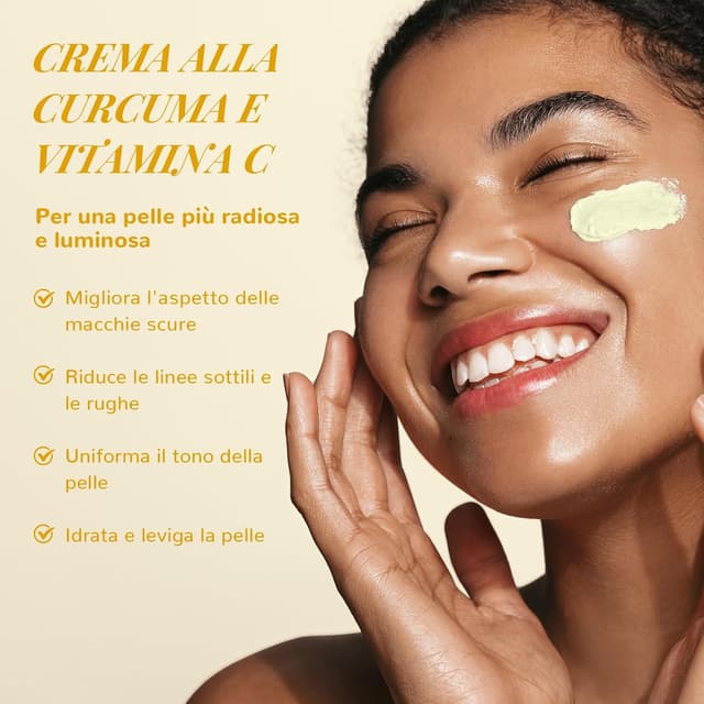Thumbnail 6 de ANAiRUi Crema viso alla curcuma e vitamina C con collagene (pelle secca) 50 g