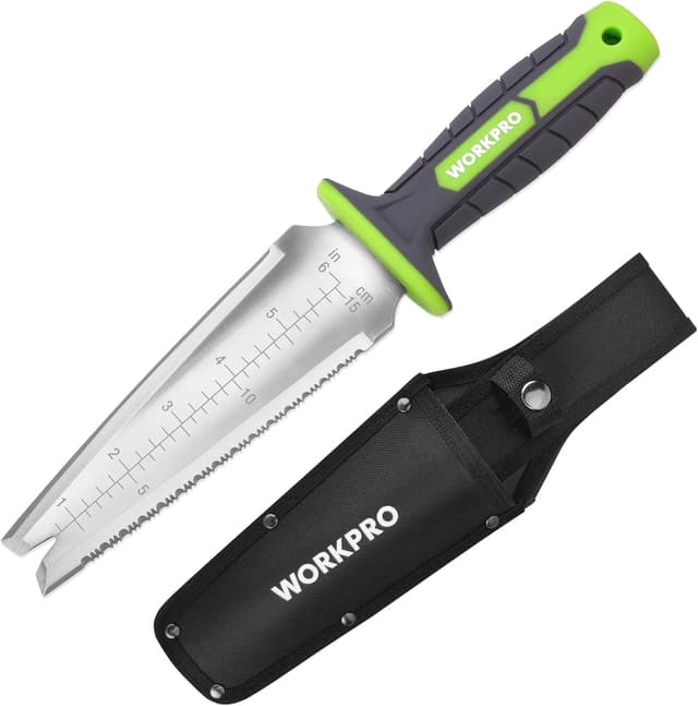 Detalle de WORKPRO couteau de jardin multifonction denté