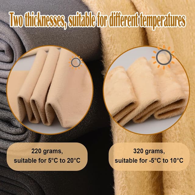 Detalle de Merlvida collant polaire femme 320 g