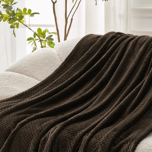 Detalle 2 de Exclusivo Mezcla fleece throw blanket 127x178