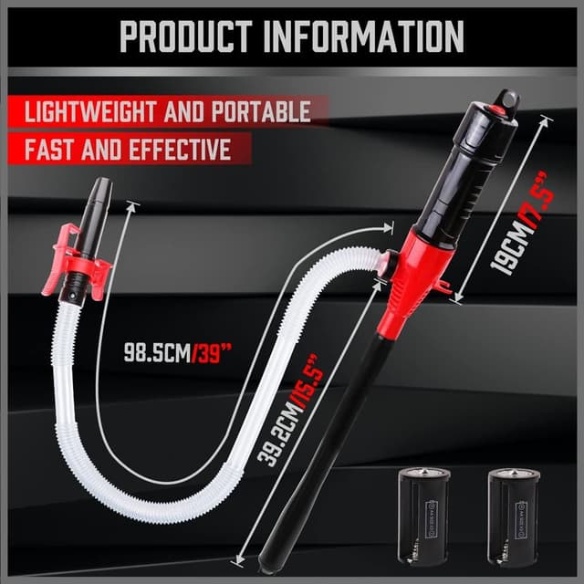 Thumbnail 2 de SEDY Electric Hand Pump 2.2 GPM ⛽