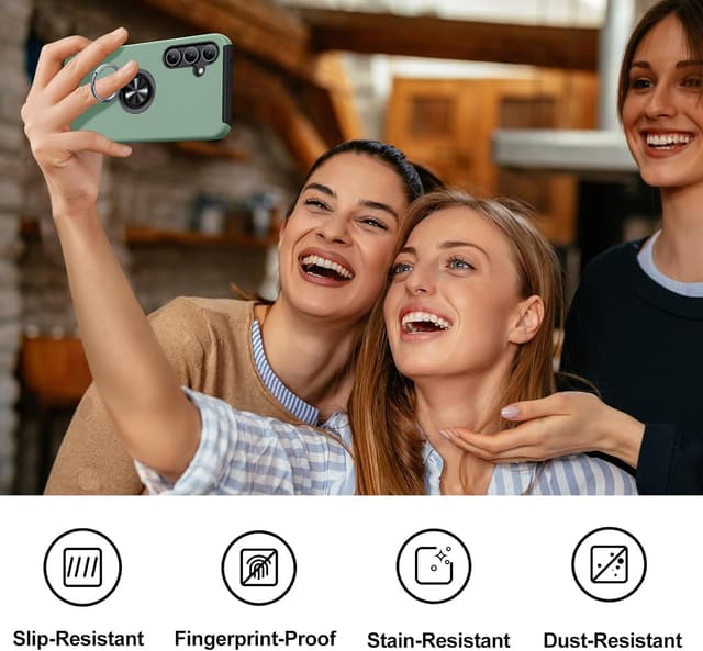 Detalle 2 de Galaxy A55 5G case with 2 screen protectors