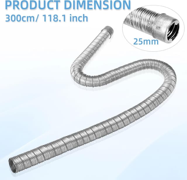 Thumbnail 5 de autozen Heater Exhaust Pipe 300 cm exhaust hose