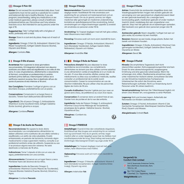 Thumbnail 4 de Omega 3 Öl Kapseln 400 💊