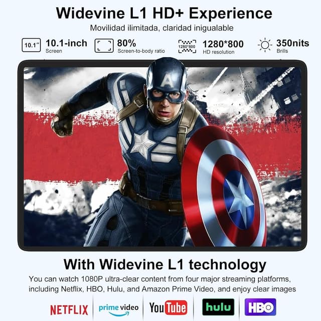 Thumbnail 5 de DMOAO Tablet Android 14 22GB RAM