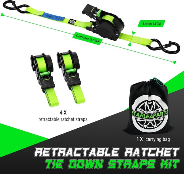 Thumbnail 6 de STARLEAPARTS Automatik Spanngurt 25 mm