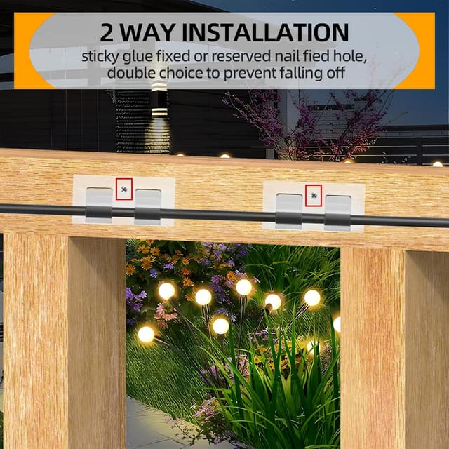 Detalle de BillyBath clip per passacavi 30 pezzi