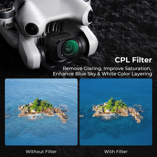 Thumbnail 2 de K&F Concept Mini 4 Pro 6‑Pack ND CPL Filters