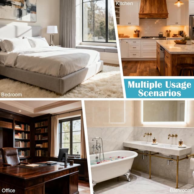 Thumbnail 6 de Ionic plug-in ionic air purifier for bedroom & home (2 pack) with negative ion filter