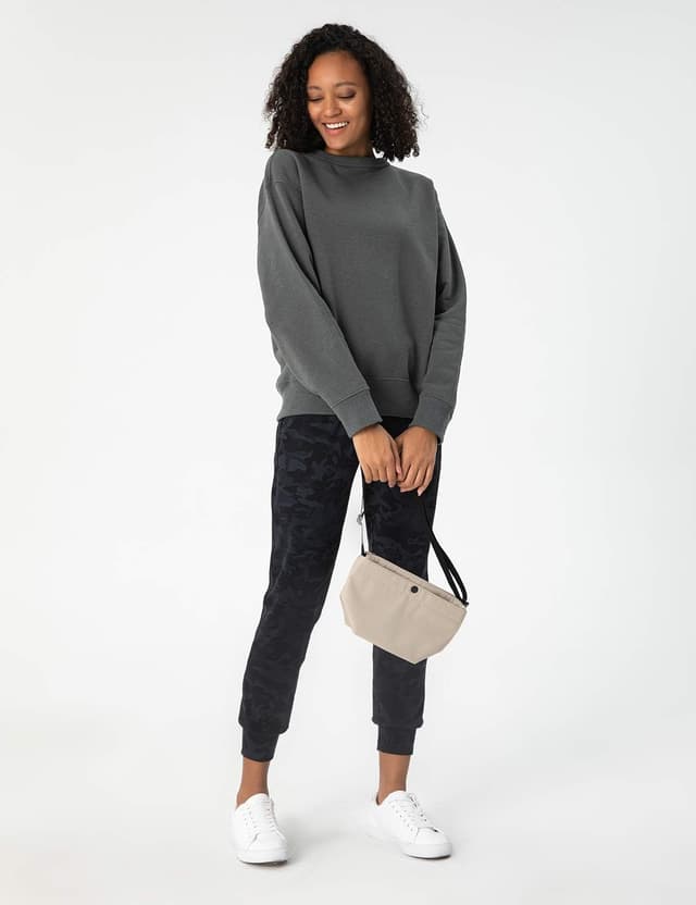 Detalle 2 de AJISAI Women's Joggers Drawstring Pockets Lounge Pants