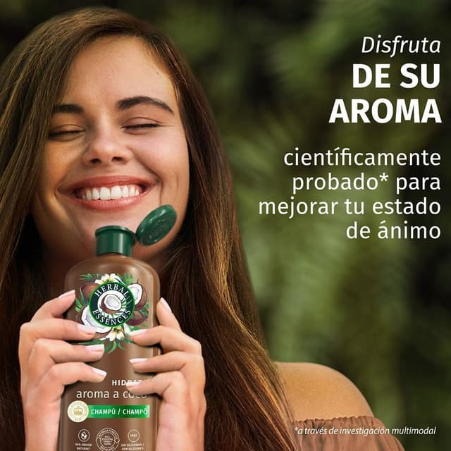 Detalle 2 de Herbal Essences Champú y Mascarilla Coco 💧 Para Cabello Muy Seco