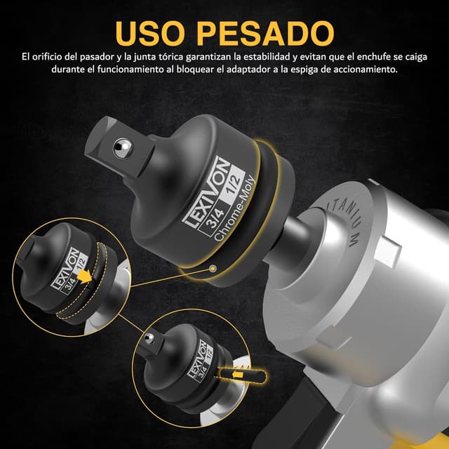 Thumbnail 5 de LEXIVON LX-402 adaptador 3/4" a 1/2