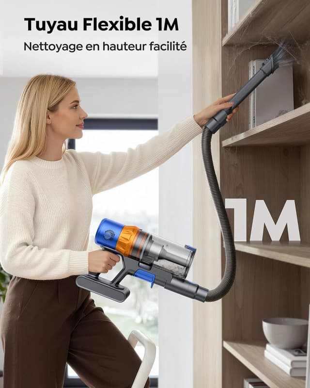 Detalle de SunSare X13 aspirateur balai 600 W