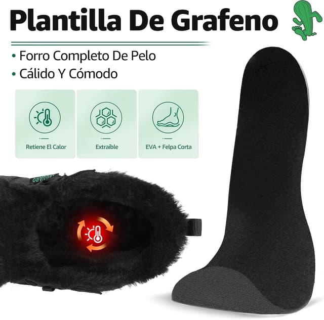 Thumbnail 3 de SAGUARO Barefoot Botines Invierno Cálido 36-48