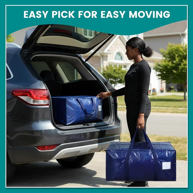 Detalle de Dntorx 4 Pack Moving Bags, 90L