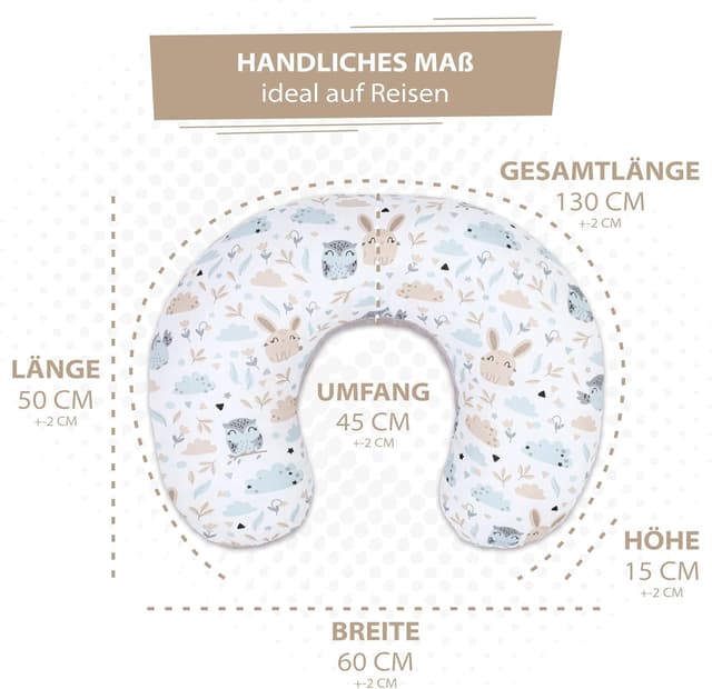 Thumbnail 1 de Totsy Baby Cojín Lactancia y Embarazo 🍼 130 cm