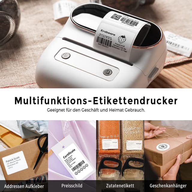 Thumbnail 5 de Phomemo M220 Etikettendrucker Bluetooth 20–75 mm