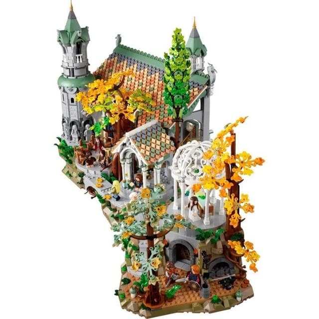 Detalle de LEGO Icons 10316 Rivendell, 6.167 piezas 🧩