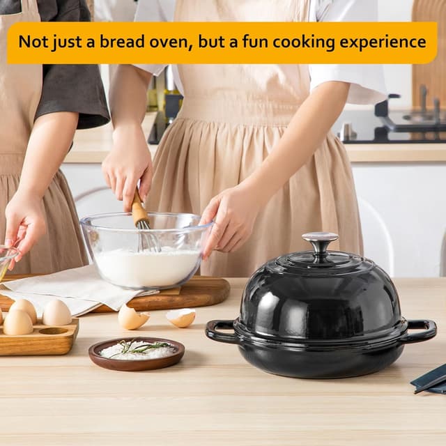 Thumbnail 6 de Velaze Pentola in Ghisa per Pane 4.8L Ø24cm