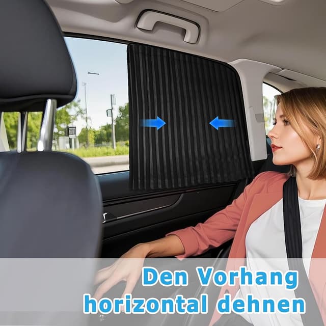 Thumbnail 5 de XCBYT Sonnenschutz fürs Auto Vorhang Magnetisch