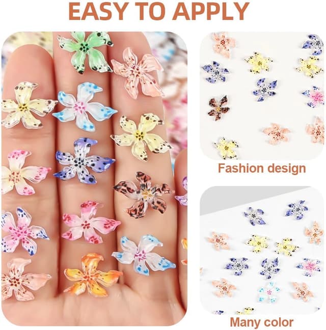 Thumbnail 3 de Vicloon Ciondoli Misti per Unghie 60 pezzi