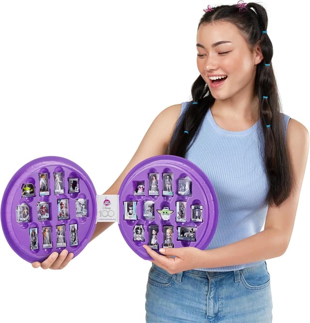 Detalle de 5 Surprise Mini Brands Disney Platinum “100 Years of Wonder” Custodia da collezione