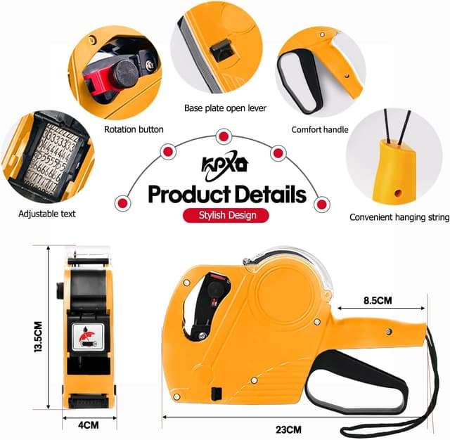 Thumbnail 1 de KPX Étiqueteuse de prix 8 chiffres — 5150 étiquettes