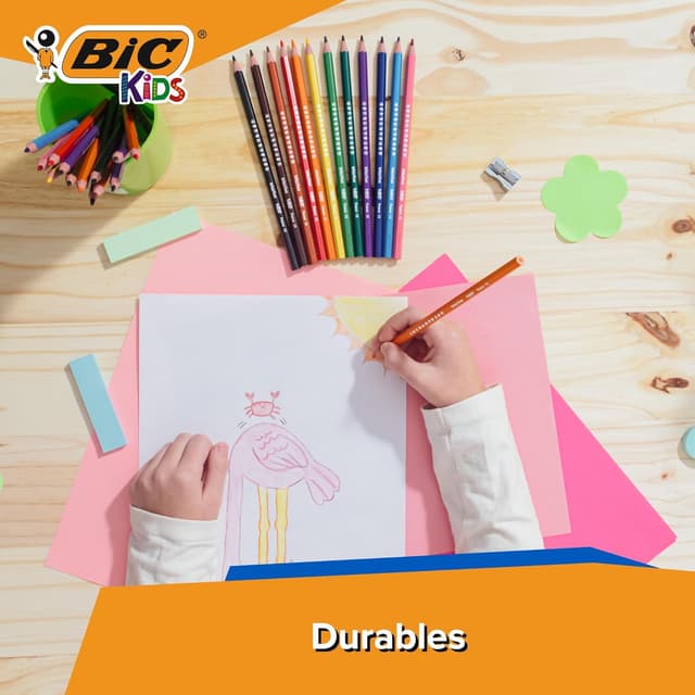 Thumbnail 4 de Bic Kids Evolution Ecolutions Matite Colorate 24