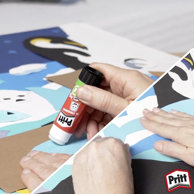 Detalle 2 de Pritt Klebestift 22 g – kinderfreundlicher Bastelkleber