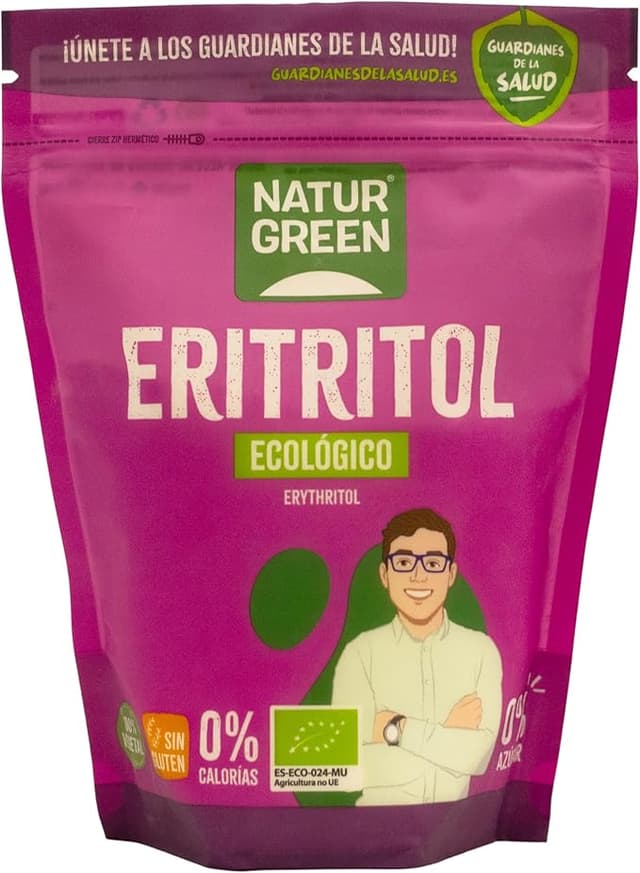 Imagen de NaturGreen Eritritol Bio - Edulcorante Natural 🍬 500 g en OfertitasTOP