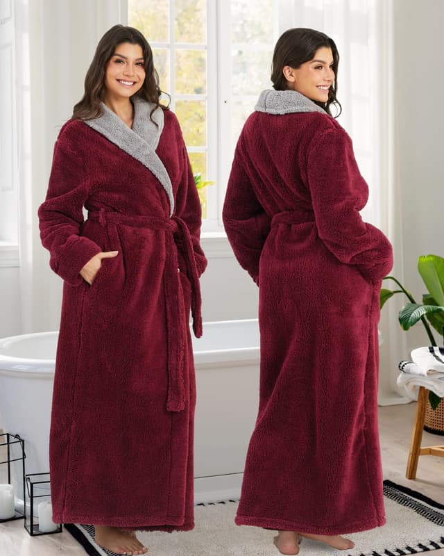 Thumbnail 1 de ZFSOCK Robe de Chambre Femme Polaire