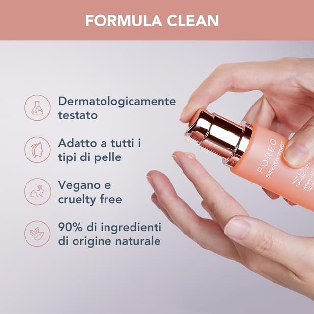 Detalle 2 de Siero rassodante FOREO Supercharged 30 ml