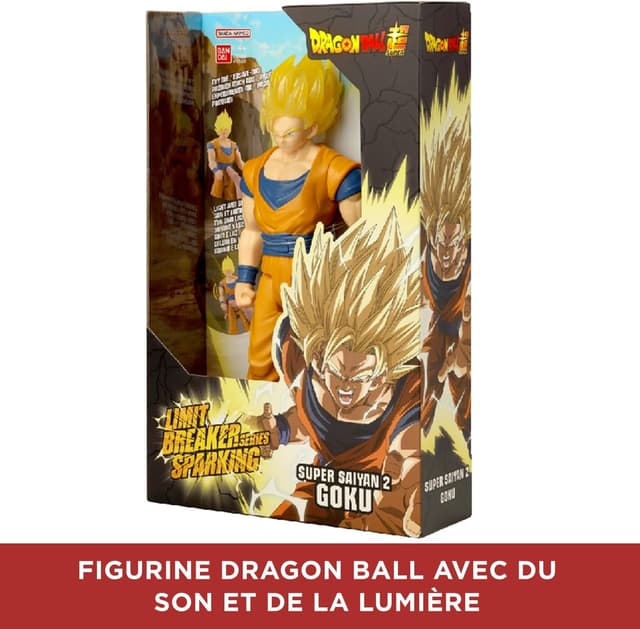 Detalle 1 de BANDAI Dragon Ball Goku SS2 Limit Breaker con Luz y Sonido