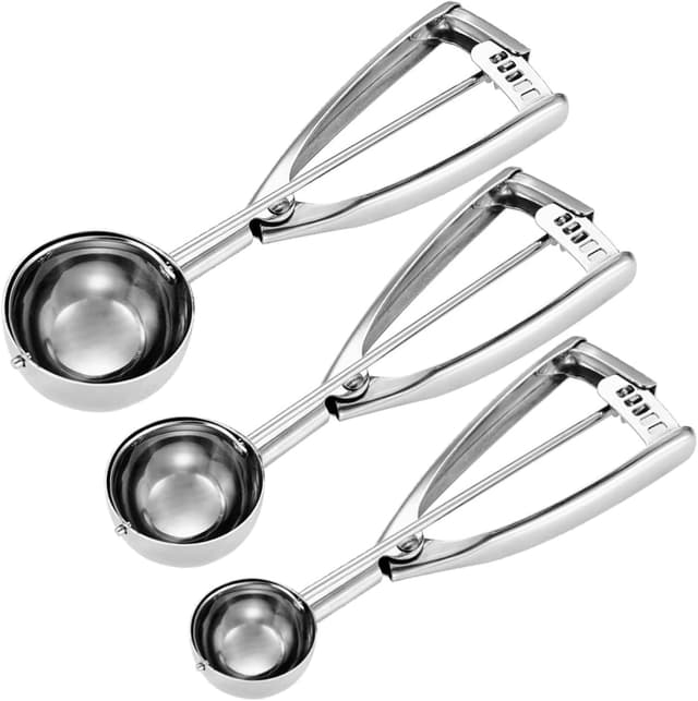 Imagen de Fayomir Cookie Scoop Set 3 Sizes 🍽 en OfertitasTOP