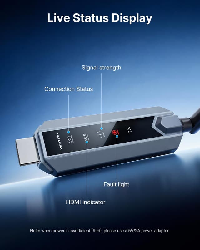 Thumbnail 2 de VENTION Wireless HDMI Transmitter and Receiver 4K