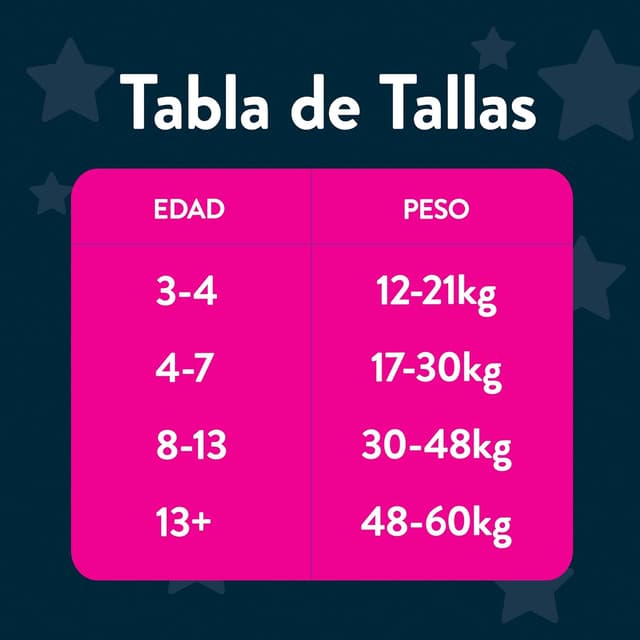 Thumbnail 4 de Huggies DryNites Pañales Nocturnos Niño 4-7 💤 64 unidades