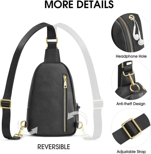 Thumbnail 6 de Kattee Borsa a tracolla in pelle RFID piccola