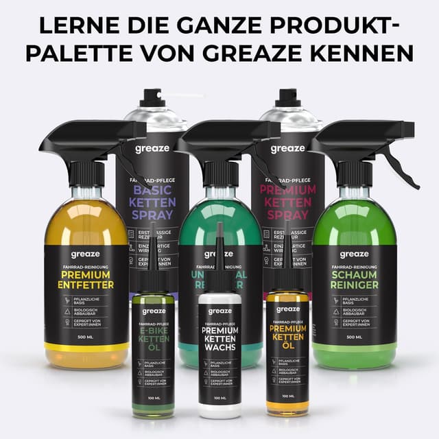 Thumbnail 6 de URBAN ZWEIRAD Premium Kettenöl-Spray (Kettenspray Dryfluid) für Fahrradkette, Schaltwerk & Kette – 400 ml