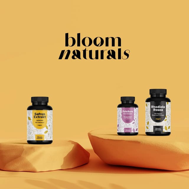 Detalle 2 de Bloom Naturals Beauty Supplements Safran Extrakt 160